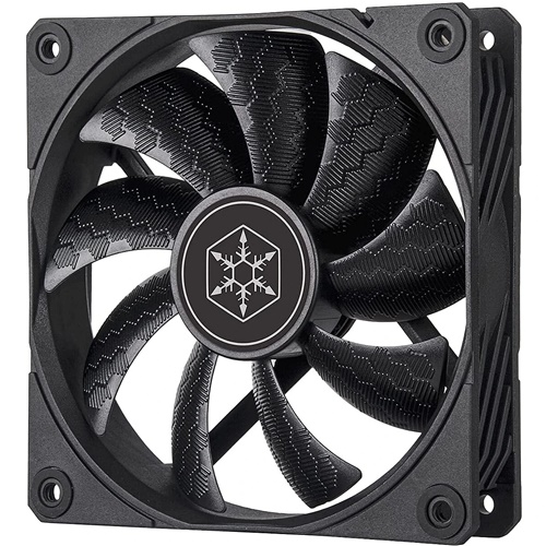 Ventilator SilverStone Shark Force, 120 mm, črna