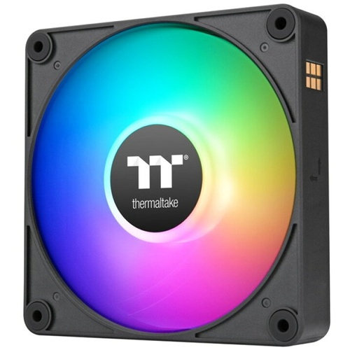 Ventilator Thermaltake CT120 EX Reverse ARGB Sync PC Cooling Fan, 3 kosi, 120 mm, črna
