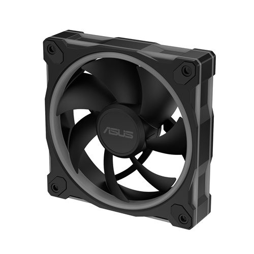 Ventilator za PC  Asus Prime MR120 ARGB (črn, 3-paket, 120 mm)