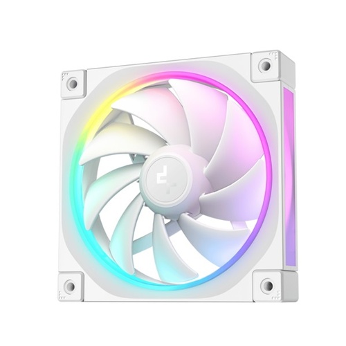 Ventilator za PC DeepCool FL12, 120 mm, bela