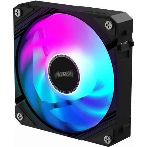 Ventilator za PC Gigabyte AORUS EZ CHAIN FAN 120 (črna, 120 mm)