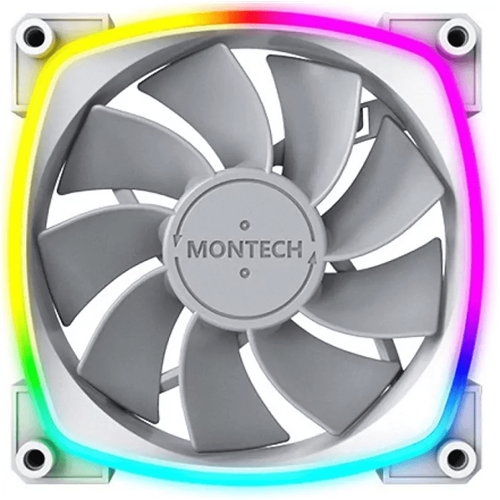 Ventilator za PC Montech RX120 PWM 120x120x25, bela