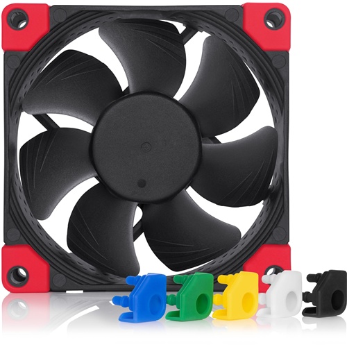 Ventilator za PC Noctua NF-A8 PWM chromax.black  80x80x25 (črn, 80 mm)