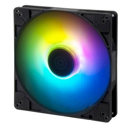 Ventilator za PC SilverStone SST-AP184i-ARGB 180x180x32, črna