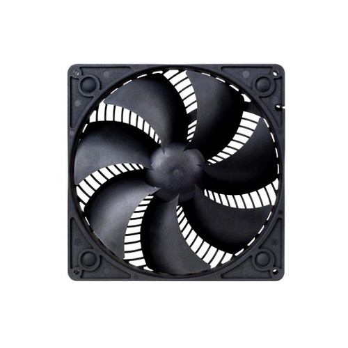 Ventilator za PC Silverstone Technology AP181 (črn, 3-pinski priključek, maloprodaja, 180 mm)