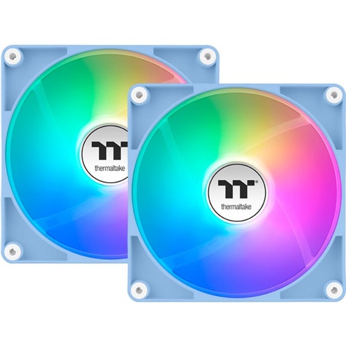 Ventilator za računalnik Thermaltake CT140 ARGB Sync, 2 kosa, 140 mm, svetlo modra