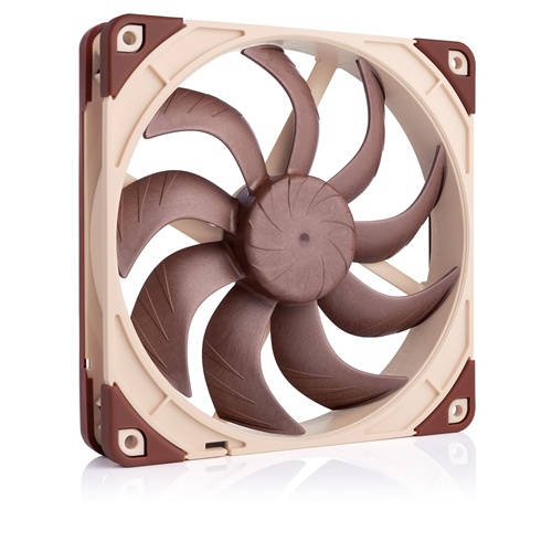 Ventilator za računalnike Noctua NF-A14x25 G2 PWM rjava/bež, 140 mm, PWM priključek