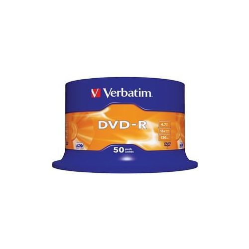 VERBATIM DVD-R 4,7GB, 16X, 50 na osi