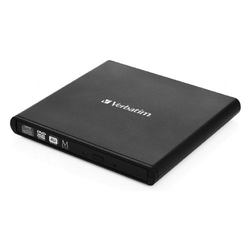 Verbatimov zunanji DVD-RW zapisovalnik SlimLine USB 2.0