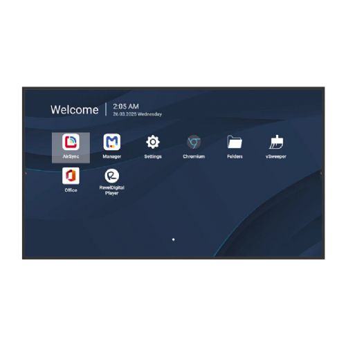 Viewsonic 218,4 cm CDE8631-1C 16:9 HDMI/LAN/USB-C 500 nits