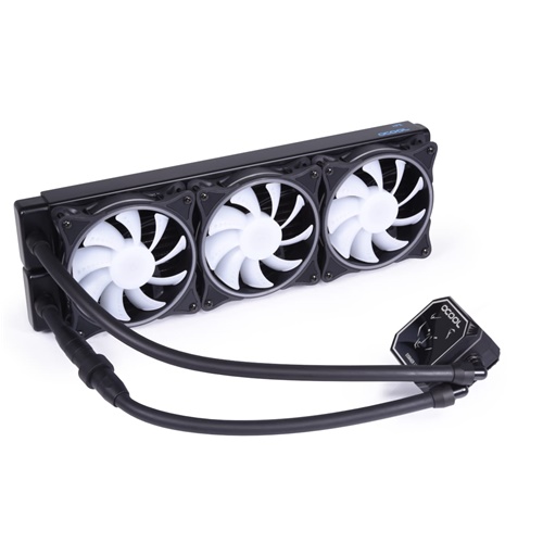 Vodni hladilni sistem Alphacool Eisbaer LT360 Aurora HPE CPU AIO 360mm, črna