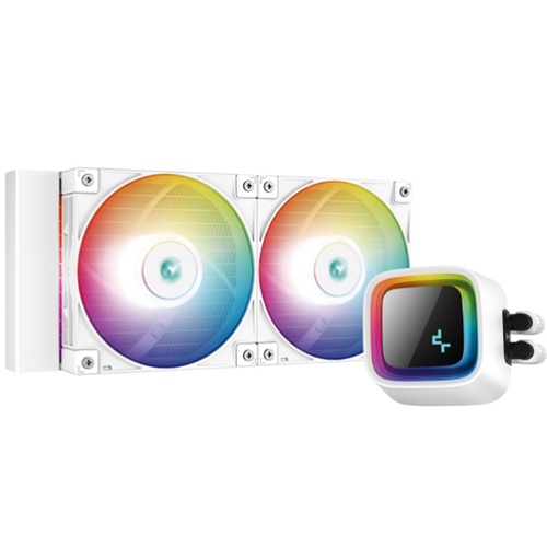 Vodni hladilni sistem DeepCool LS520 240mm, bela