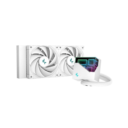 Vodni hladilni sistem DeepCool LT520 WH 240mm, bela