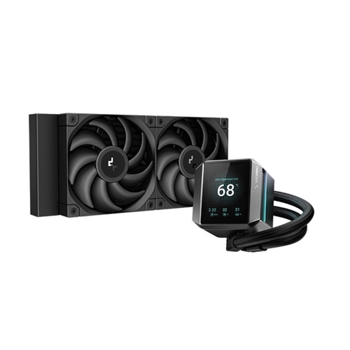 Vodni hladilni sistem DeepCool MYSTIQUE 240, črna