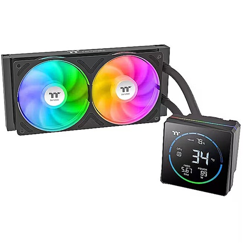 Vodni hladilni sistem Thermaltake TH240-S V3 ARGB Sync (črna)