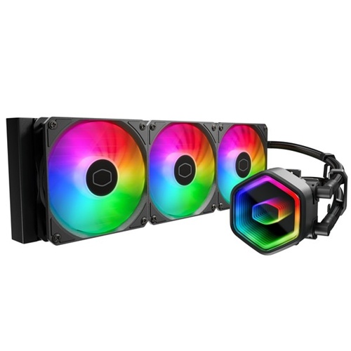 Vodno hlajenje Cooler Master MasterLiquid 360 Core II ARGB (črna)