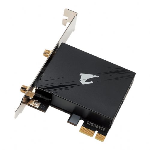 NET Z Gigabyte GC-WBAX210 Wireless, PCI Express, WLAN, Bluetooth, 2400 Mbit/s, Črna