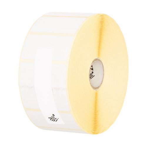 ZEBRA etikete 25,4 x 76,2 mm belo prevlečene, 30.960 kosov, 12 rol