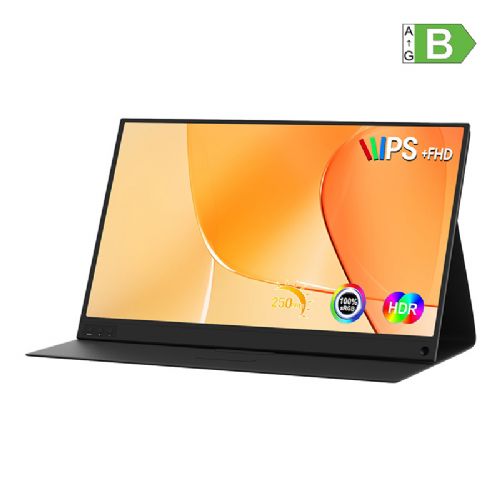 Monitor Zeuslap P15AT 15,6" zaslon na dotik, IPS, Full HD, USB-C/HDMI, 3 ms