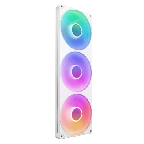 Zračni hladilnik Nzxt F420 RGB CORE (bel, 420 mm)