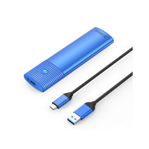 Zunanje ohišje za M.2 SATA 2230-2280 v USB 3.2 Gen1 Type-C, 5Gbps, aluminij, modro, ORICO PWM2
