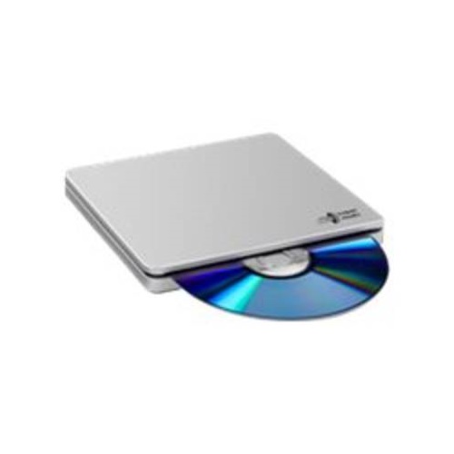 Zunanji DVD zapisovanlik HLDS GP70NS50 Slim, USB 2.0, 5,25", srebrna