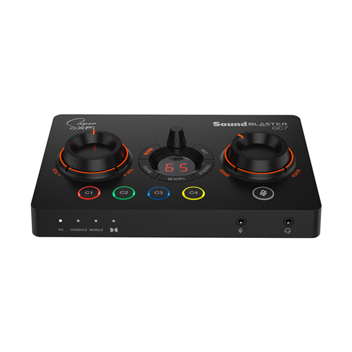 Zvočna kartica Creative SoundBlaster GC7, za macOS, Windows 10, USB, Bluetooth
