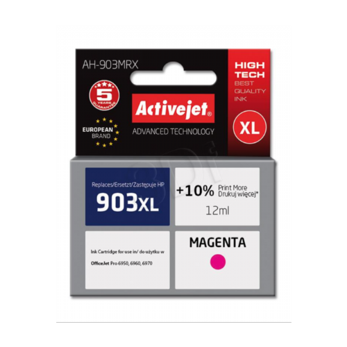 ActiveJet magenta črnilo HP 903 XL T6M07AE