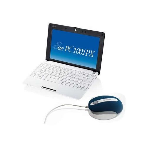 NET prenosnik ASUS EEE PC 1001PX N450/W7/10,1 bele barve + darilo miška