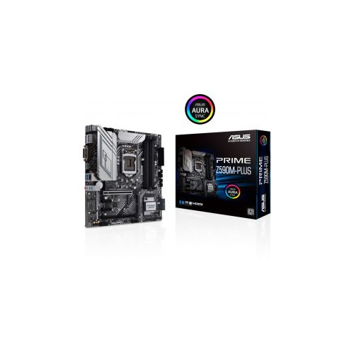 ASUS PRIME Z590MPLUS, DDR4, SATA3, USB3.2Gen2x2, DP, LGA1200 mATX