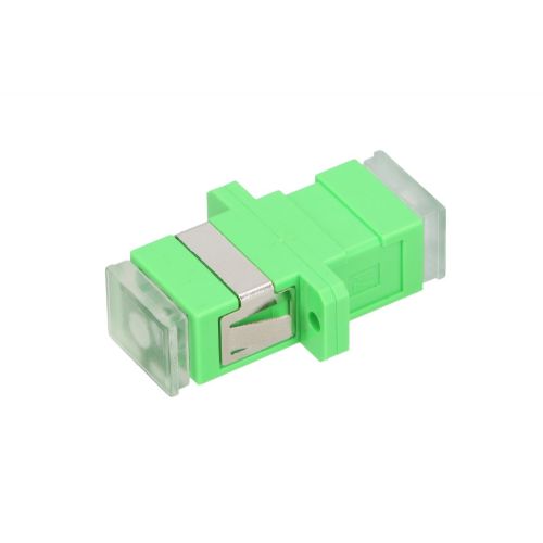 Extralink SC/APC | Adapter | Single mode, Simplex, transparent dust ...