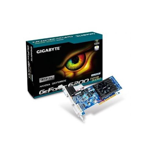 Grafična kartica Gigabyte  NVIDIA GeForce 6200, 512MB,AGP 8X