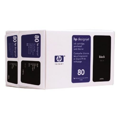 HP No 80 Black Value Pack, DJ 1055