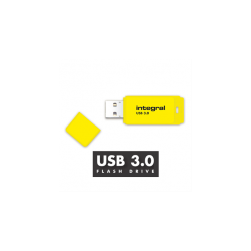 INTEGRAL NEON 16GB USB3.0 rumen spominski ključek - INFD16GBNEONYL3.0