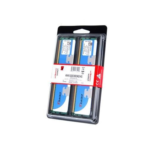 KINGSTON 4GB (2x2GB) DDR3 1333 CL9 - KHX1333C9D3K2/4G