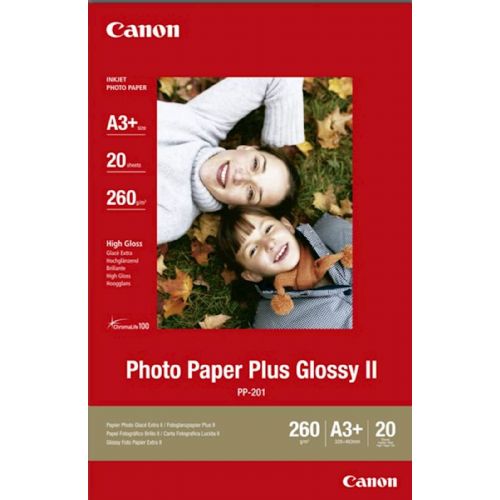 Papir CANON PP-201 A3+; A3+ / high gloss / 265gsm / 20 listov 2311B021AA