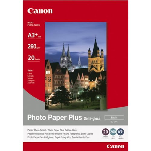 Papir CANON SG-201 A3+; A3+ / semi gloss / 260gsm / 20 listov 1686B032AA
