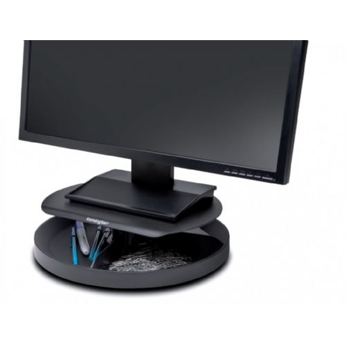 Podstavek za monitor kensigton vrtljiv s predalom črn smartfit k52787ww