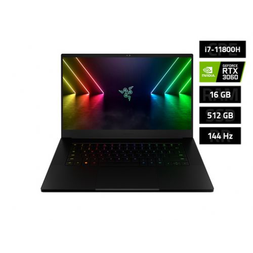 Prenosnik Razer Blade 15 Base, FHD, 144 Hz, i711800H, 16 GB, 512 GB SSD, RTX 3060, W10 Enaa