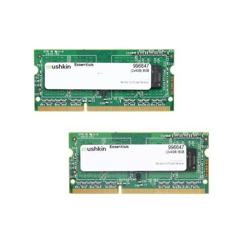 RAM Mushkin SO-DIMM 8 GB DDR3-1333 (2x4 GB), 996647 | Enaa