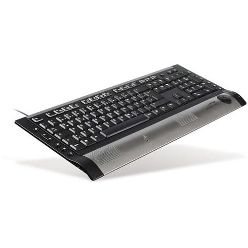 Speedlink tipkovnica Silent Voip SL-6435-SGY-LC