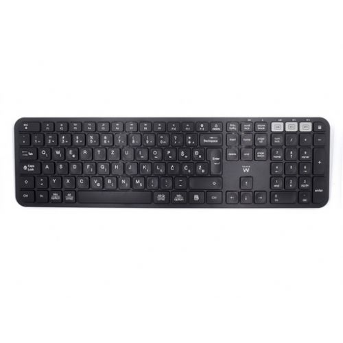 Tipkovnica Ewent Multi-connect Wireless, Bluetooth, USB, SLO