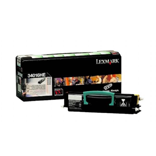 TONER LEXMARK ČRN (34016HE) 34016HE
