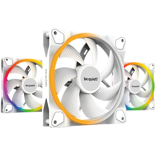 Be Quiet! Light Wings 120 Mm PWM ARGB Triple Pack - Ventilateur Boîtier