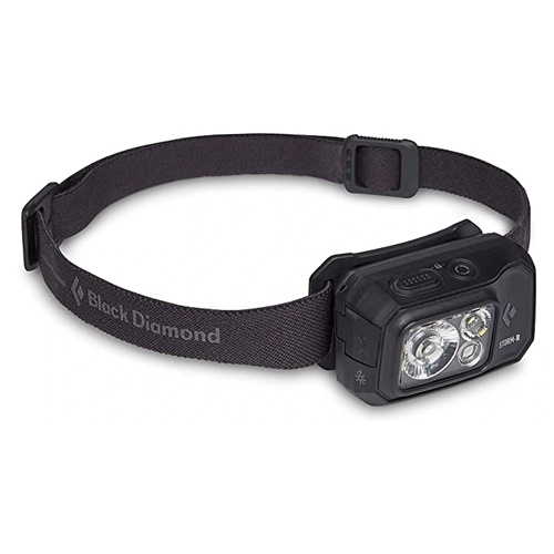 Naglavna svetilka Black Diamond STORM 500-R, črna (BD6206750002ALL1)