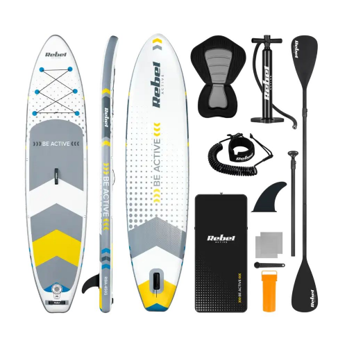 Deska SUP REBEL ACTIVE RBA-4501-WH, 350x81x15 cm, sedež, 170 kg