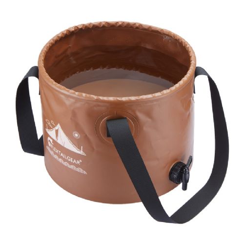 Zložljivo vedro Flextail Flex Bucket 20L (rjavo)