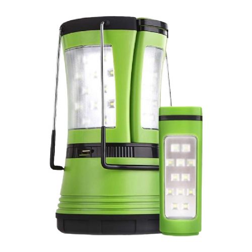 LEPRO 3300012 Kamping svetilka 3-v-1 s 600 lumni