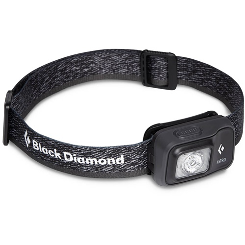 Naglavna svetilka Black Diamond Astro 300, temno siva