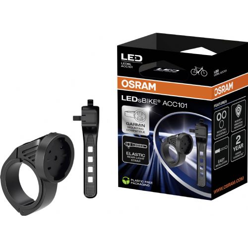 Nosilec za kolesarsko luč Osram LEDsBIKE ACC101, hitro snemljiv sistem, odporen proti vibracijam